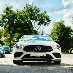 Mercedes CLA - Nowoczesne auto do ślubu